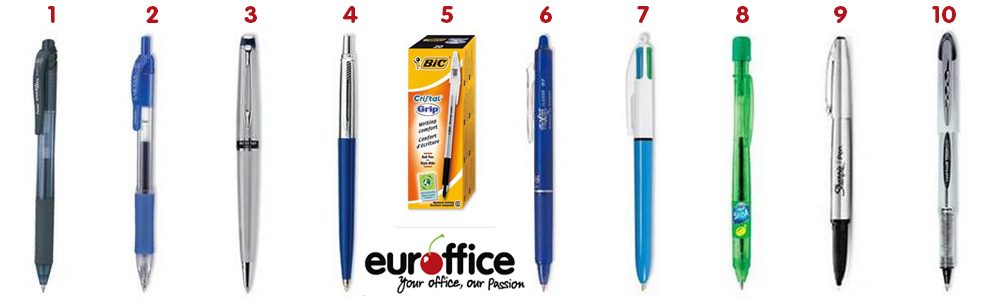 Top 10 Pens by Janine Atkin