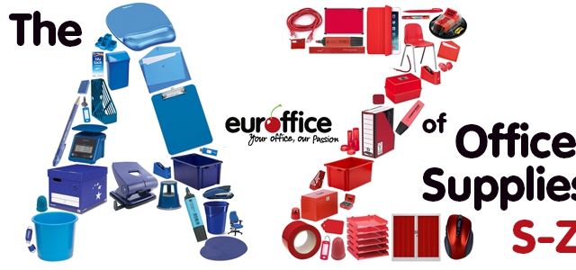 The A-Z of Office Supplies ‘S-Z’