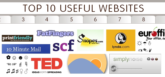 Top 10 Useful Websites