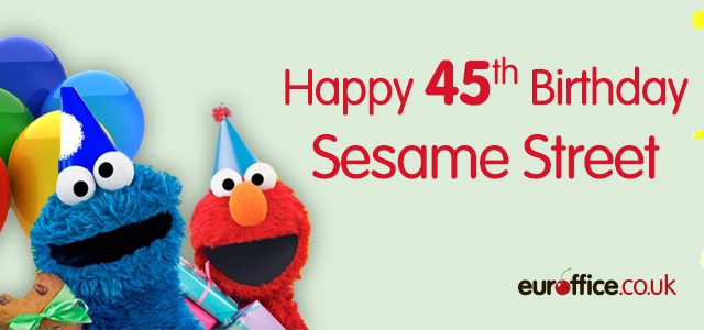Happy 45th Birthday Sesame Street