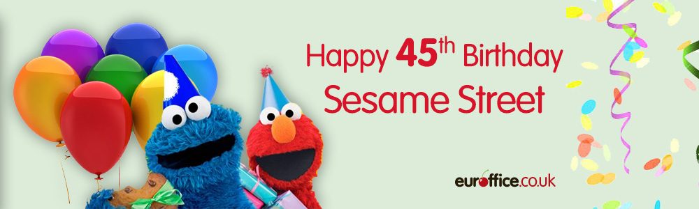 Happy 45th Birthday Sesame Street