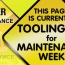 Tool Up For National Maintenance Week