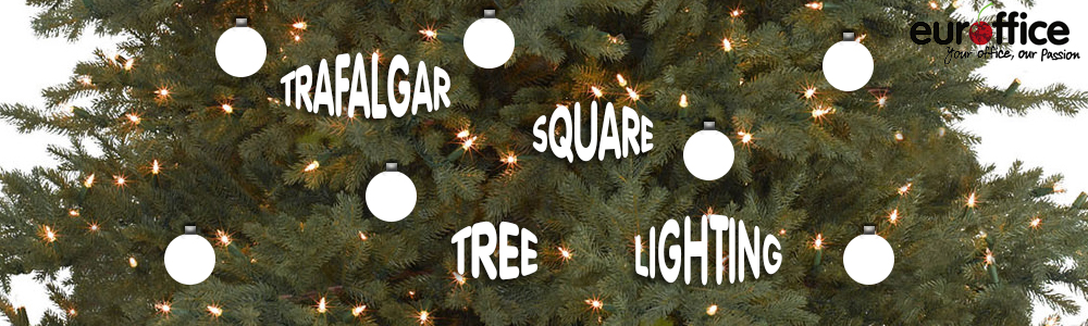 Lighting Up The Trafalgar Square Christmas Tree