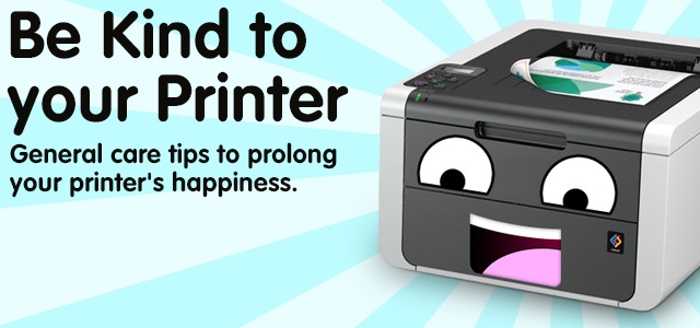 TLC for Printers… How to Care For Your Printer