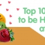 Top 10 Ways To Be Healthy At Work