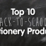 Top Ten Back-to-School Stationery Products