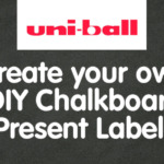 Create your own DIY Chalkboard Present Labels