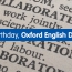 Happy Birthday, Oxford English Dictionary
