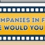 Where in the World (of Movies) should you work?