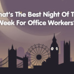 Banner with a London skyline scene