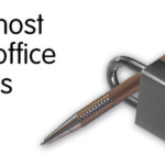 Locked away office supplies