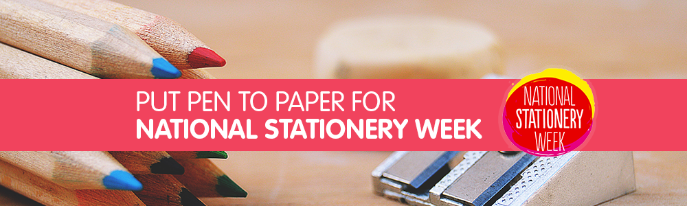 Put Pen To Paper For National Stationery Week