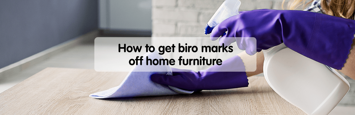 Easy ways to get biro marks off home furniture